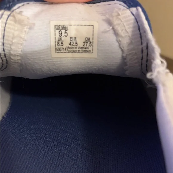 Vans Pro Blue and White Slip-Ons Skate Shoes 9.5 - Picture 5 of 6